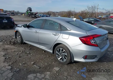 2017 Honda Civic Ex z USA, uszkodzony, nr VIN 19XFC2F71HE221885
